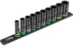 Wera 9660 Nuss-Magnetleiste B Impaktor Deep 1 Steckschl&uuml;sseleinsatz-Satz, 3/8