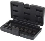 KS Tools 1/2" Kraft-Bit-Stecknuss-Satz Torx, 8-tlg, T30-T80, kurz - 515.1107