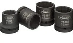 VIGOR Schlagschrauber Steckschl&uuml;ssel-Einsatz Satz, V5024, Vierkant20 mm (3/4...
