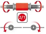 KS Tools Universal Bremskolben-R&uuml;ckstell-Werkzeug-Satz, 8-tlg - 150.2440