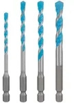 Bosch EXPERT HEX-9 MultiConstruction Drill Bit, 4pc set 4/5/6/8 - 2608902368