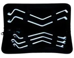 KS Tools Bremsen-Entl&uuml;ftungsschl&uuml;ssel-Satz, 5-tlg, 7-11mm - 518.0300