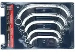 KS Tools CHROMEplus Starter- und Blockschl&uuml;ssel-Satz, 5-tlg - 518.0850