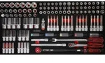 KS Tools 1-2'' Steckschl&uuml;ssel-Satz in Schaumstoffeinlage, 120-tlg - 813.0120