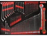 KS Tools Schraubenschl&uuml;ssel-Satz in Schaumstoffeinlage, 76-tlg - 821.0076