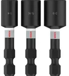 Bosch PRO Nutsetter Impact,1/4 x50mm,5/16 x50mm,3/8 x50mm,1 7/8 x50mm, 4-teiliges Set