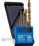 PFERD TOOLS Spiralbohrer-Set 6-tlg. INOX HSSE N DIN 338 f&uuml;r z&auml;he und harte
