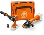 Fein Vorteils-Combo Akku-Bohrschrauber ASCM 18-4 QM AS & Akku-Winkelschleif -