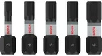 Bosch PRO Hex Impact Bit,H3,H4,H5(x2),H6,25 mm, 5 teiliges Set - 2608521U59