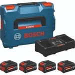 Bosch Batterie/Ladeger&auml;t Set 2x EXBA18V-55 + 2x EXBA18V-80 + EXAL18V2-320 -