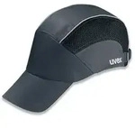 uvex Ansto&szlig;kappe u-cap premium u-style mit langem Schirm - unisize grau/schwarz 52
