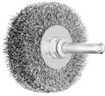 PFERD TOOLS POS Rundb&uuml;rste ungezopft RBU Schaft 6 mm Stahl-Draht - 43198001