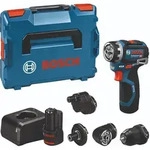 Bosch Schrauber GSR 12V-32 FC, 2x GBA 12V 2.0Ah, diverse Aufs&auml;tze, L-BOXX -