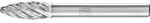 PFERD TOOLS Hartmetall Hochleistungsfr&auml;sstift STEEL Flamme B f&uuml;r Stahl - 21103187