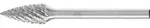 PFERD TOOLS Hartmetall Hochleistungsfr&auml;sstift Spitzbogen SPG TITANIUM f&uuml;r...