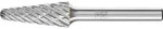 PFERD TOOLS Hartmetall Hochleistungsfr&auml;sstift STEEL Rundbogen KEL f&uuml;r Stahl -
