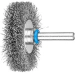 PFERD TOOLS Rundb&uuml;rste ungezopft RBU Edelstahl-Draht mit Schaft - 43103103