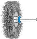 PFERD TOOLS Rundb&uuml;rste ungezopft RBU Edelstahl-Draht mit Schaft - 43104010