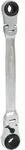 KS Tools 4 in 1 GEARplus umschaltbar Gelenk-Doppel-Ringschl&uuml;ssel, 10x13-17x19mm -