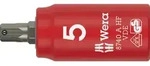 Wera 8740 A VDE HF Zyklop Bitnuss, isoliert, mit 1/4 zoll-Antrieb, mit...