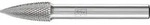 PFERD TOOLS Hartmetall Hochleistungsfr&auml;sstift MICRO Spitzbogen SPG Feinbearbeitung -