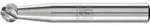 PFERD TOOLS Hartmetall Hochleistungsfr&auml;sstift STEEL Kugel KUD f&uuml;r Stahl -...