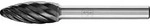 PFERD TOOLS Hartmetall Hochleistungsfr&auml;sstift INOX Flamme B HICOAT f&uuml;r...