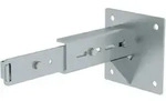 Munk Wandhalter m. Klemmb&uuml;gel, verstellbar 375-500mm, Stahl verzinkt - 063269