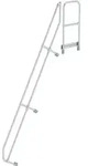 Munk Zweiter Handlauf f&uuml;r Treppe mit Plattform 60&deg; - 600592