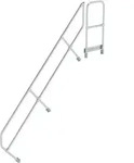 Munk Zweiter Handlauf f&uuml;r Treppe mit Plattform 45&deg; - 600510