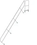 Munk Zweiter Handlauf f&uuml;r Treppe mit Plattform 45&deg; - 600514
