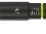 Wera 8790 B Impaktor Deep Steckschl&uuml;sseleinsatz mit 3/8 zoll-Antrieb, 18 x 63...