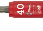 Wera 8767 A VDE HF TORX&reg; Zyklop Bitnuss, isoliert, mit 1/4 zoll-Antrieb, mit