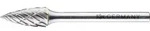 PFERD TOOLS Hartmetall Hochleistungsfr&auml;sstift ALLROUND Spitzbogenform SPG...