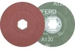 PFERD TOOLS COMBICLICK Korund Fiberscheibe f&uuml;r universelle Anwendungen - 64189005