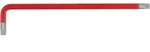 KS Tools Vielzahn (XZN&reg;)-Winkelstiftschl&uuml;ssel, XL rot - 151.4518 - rot