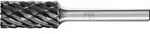 PFERD TOOLS Hartmetall Hochleistungsfr&auml;sstift STEEL Zylinder ZYAS stirn HICOAT...
