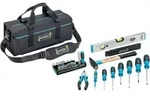 HAZET Handwerkertasche Klein, mit Sortiment 51-teilig - 191T-5/51