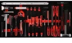 KS Tools Hammer- - Mei&szlig;el- - und Messwerkzeug-Satz in Schaumstoffeinlage,...