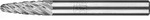 PFERD TOOLS Hartmetall Hochleistungsfr&auml;sstift ALLROUND Rundbogen RBF universal...