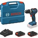 Bosch Akku-Schlagbohrschrauber GSB18V-52, 2 x Akku GBA 18V 2.0Ah in L-Case -