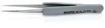 KNIPEX Pr&auml;zisionspinzette mit gummiertem Griff ESD gummierter Griff 112 mm -