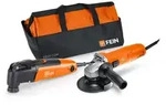 Fein Vorteils-Combo Netz Compact-Winkelschleifer CG 7-125 & MULTIMASTER MM 300 -
