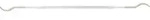PFERD TOOLS Diamant-Riffelfeile Vogelzunge gebogen - 15216070