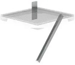 Munk Flanschplatte und Strebe f&uuml;r Ziegelmauerwerk, Tiefe 800mm - 060954