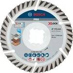 Bosch PRO Multi Material X-LOCK Diamanttrennscheibe, 115 x 22,23 mm - 2608615285