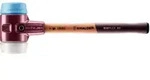 HALDER SIMPLEX - Schonhammer mit TE-Geh&auml;use und Holzstiel, Superplastik / TPE-soft -