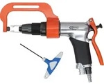 KS Tools Druckluft-Schwei&szlig;punkt-Bohrmaschinen-Satz, 3-tlg - 515.1310