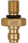 KS Tools Adapterst&uuml;ck M8x1,0 Au&szlig;engewinde und 1/4" Schlauchanschluss mit...