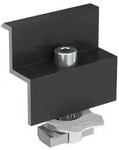 Fischer Endklemme vormontiert PM F 30 Aluminium schwarz - 564390